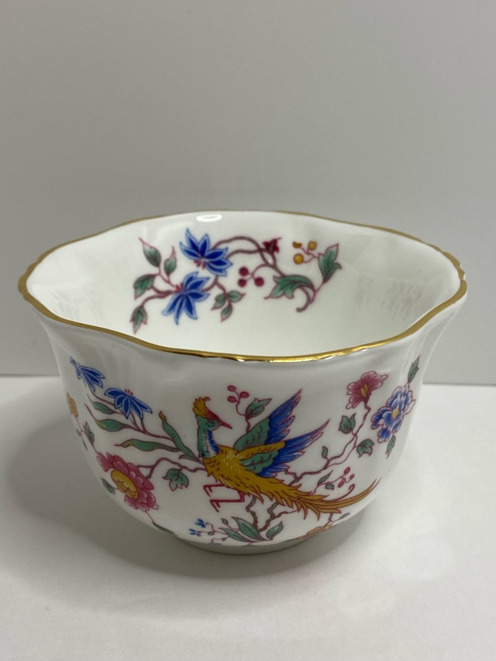 Hammersley Fine Bone China Mini Bowl Bird of Paradise Floral Made In England